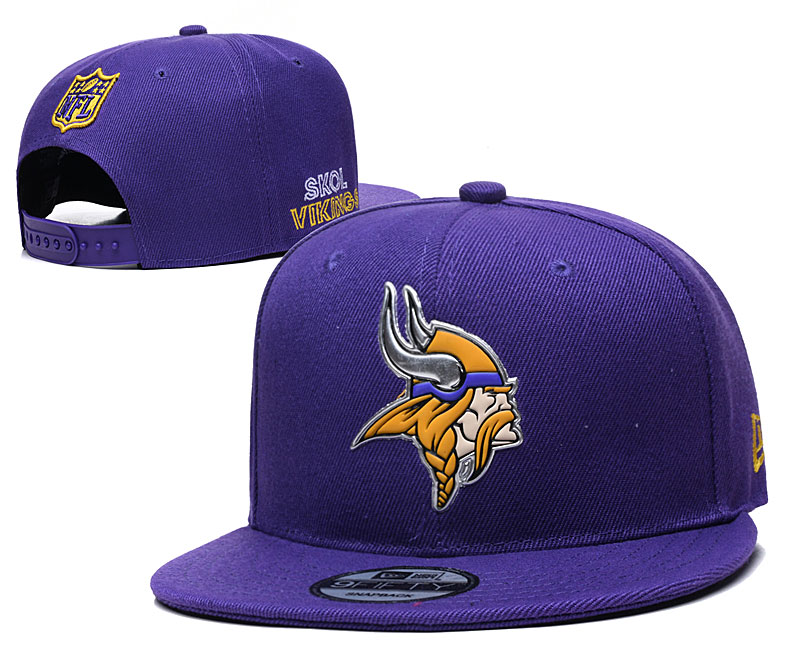 Minnesota Vikings Stitched Snapback Hats 025